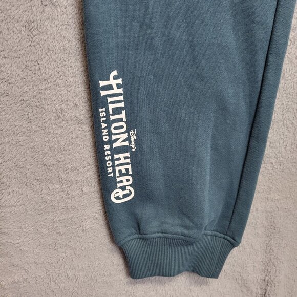 Disney Vacation Club Member Joggers Mens Medium Fleece Hilton Head Island Resort - Picture 4 of 10